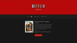 Netflix Roulette screenshot
