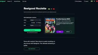 Netflix Roulette screenshot