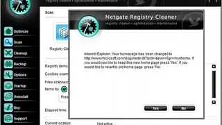 NETGATE Registry Cleaner screenshot
