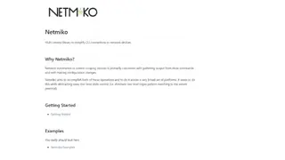 Netmiko screenshot