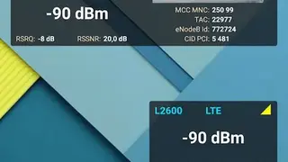 NetMonitor Cell Signal Logging screenshot