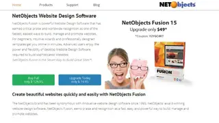 NetObjects Fusion screenshot