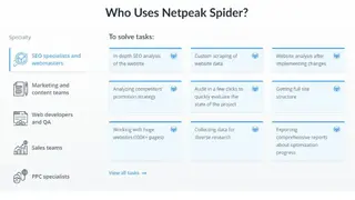 Netpeak Spider screenshot