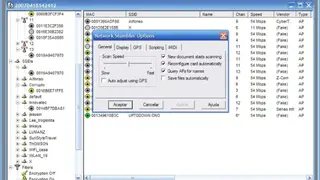 NetStumbler screenshot