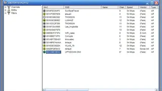 NetStumbler screenshot