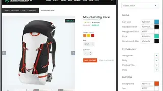 Netsuite SuiteCommerce screenshot