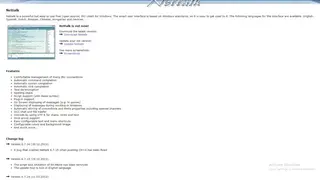 Nettalk screenshot