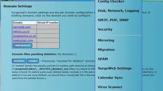 NetWin SurgeMail screenshot