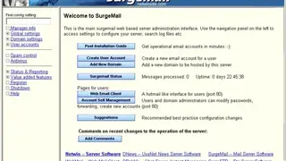 NetWin SurgeMail screenshot