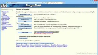 NetWin SurgeMail screenshot