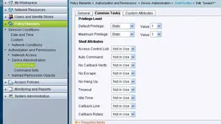 Network Access Control screenshot