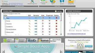 Network Solutions Website Builder screenshot