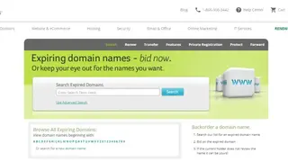 NetworkSolutions Expiring Domains screenshot