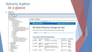 Netwrix Auditor screenshot