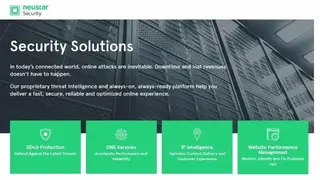 Neustar screenshot