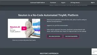 Neuton AutoML screenshot
