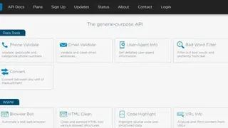 Neutrino API screenshot