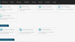 Neutrino API screenshot