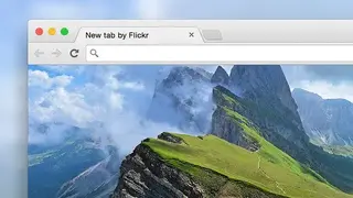 New Tab by Flickr screenshot