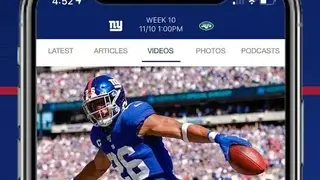 New York Giants Mobile screenshot