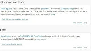 News as Facts screenshot