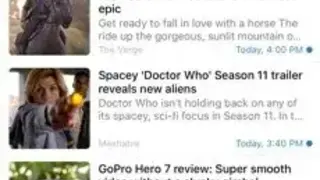 News Explorer screenshot