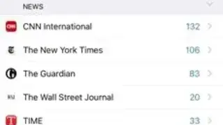 News Explorer screenshot