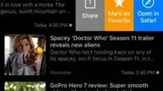 News Explorer screenshot