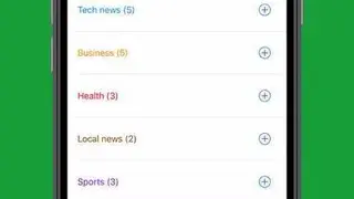 News Tracker screenshot