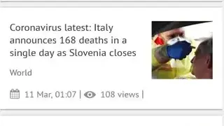 News Up By Leadup screenshot
