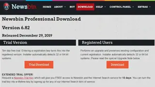 NewsBin screenshot