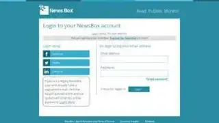 NewsBox screenshot