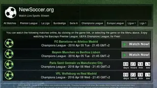 NewSoccer screenshot