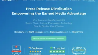 Newswire screenshot