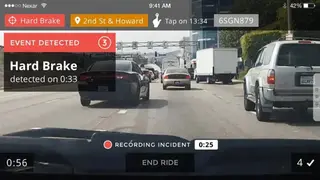 Nexar screenshot