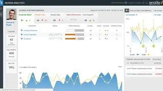 Nexidia Analytics screenshot