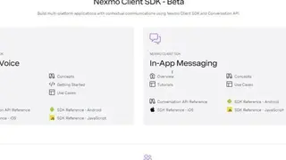 Nexmo screenshot