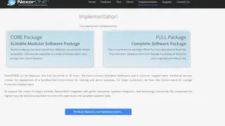 NexorONE screenshot