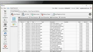 NEXTAR POS Software screenshot
