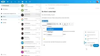 Nextcloud Mail screenshot