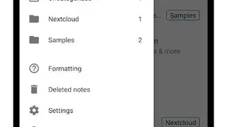 Nextcloud Notes screenshot