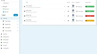 Nextcloud Polls screenshot