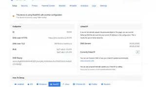 NextDNS screenshot