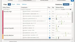 Nexus Vulnerability Scanner screenshot