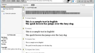 NexusFont screenshot