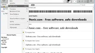 NexusFont screenshot
