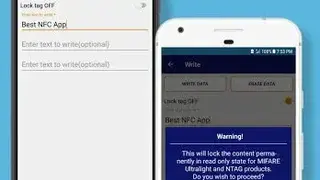 NFC Reader Writer screenshot
