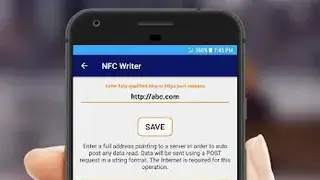 NFC Reader Writer screenshot