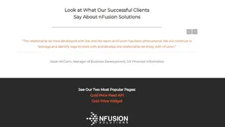 Nfusion screenshot