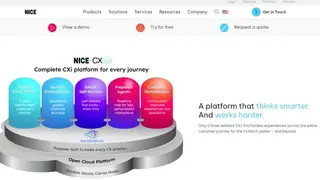 NICE CXone screenshot